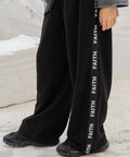 Black Faith Printed Logo