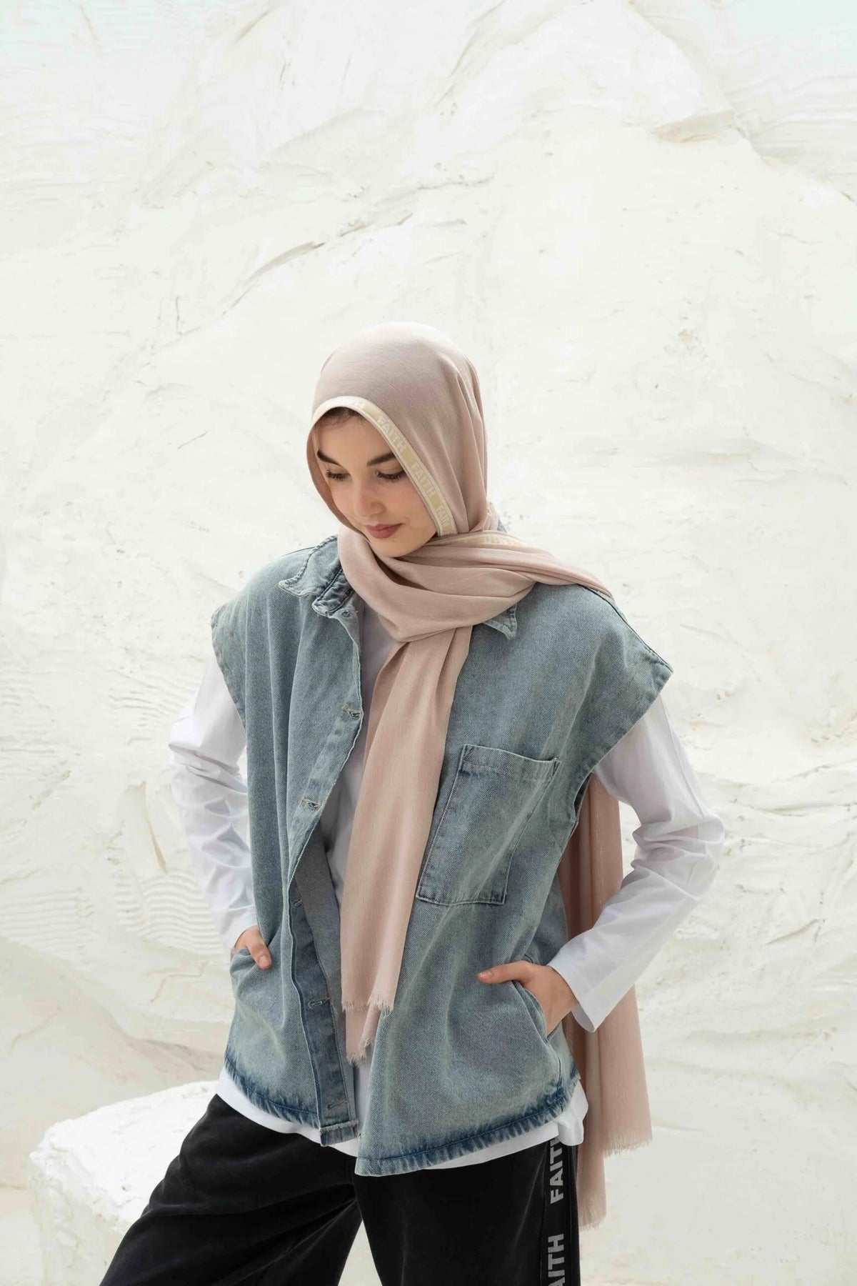 Blue Denim Vest