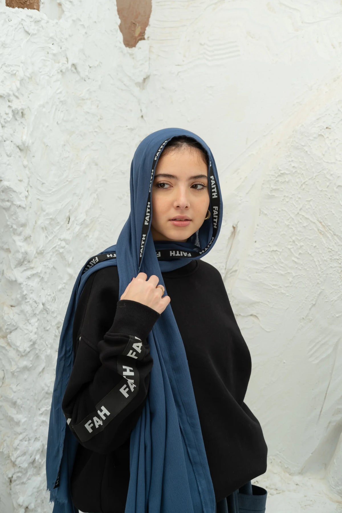 Blue Scarf