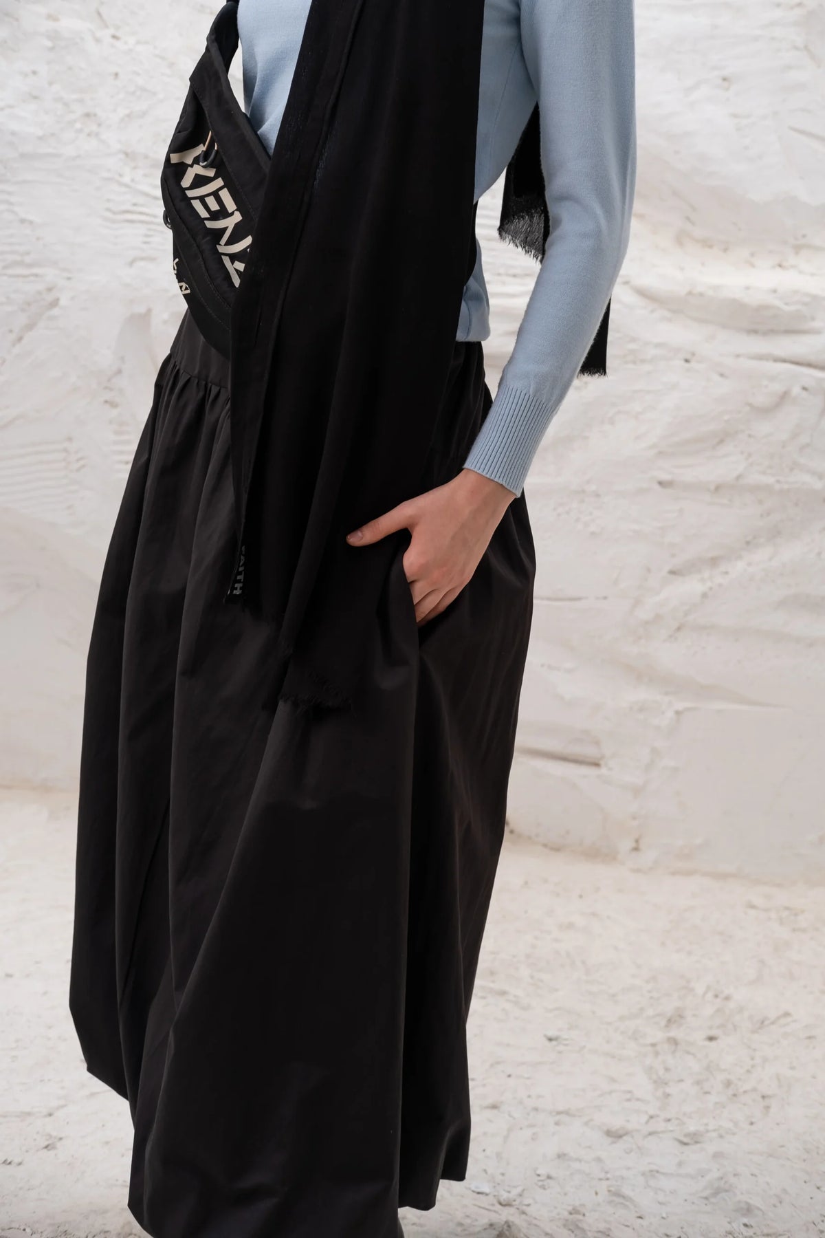 Black Balloon Skirt