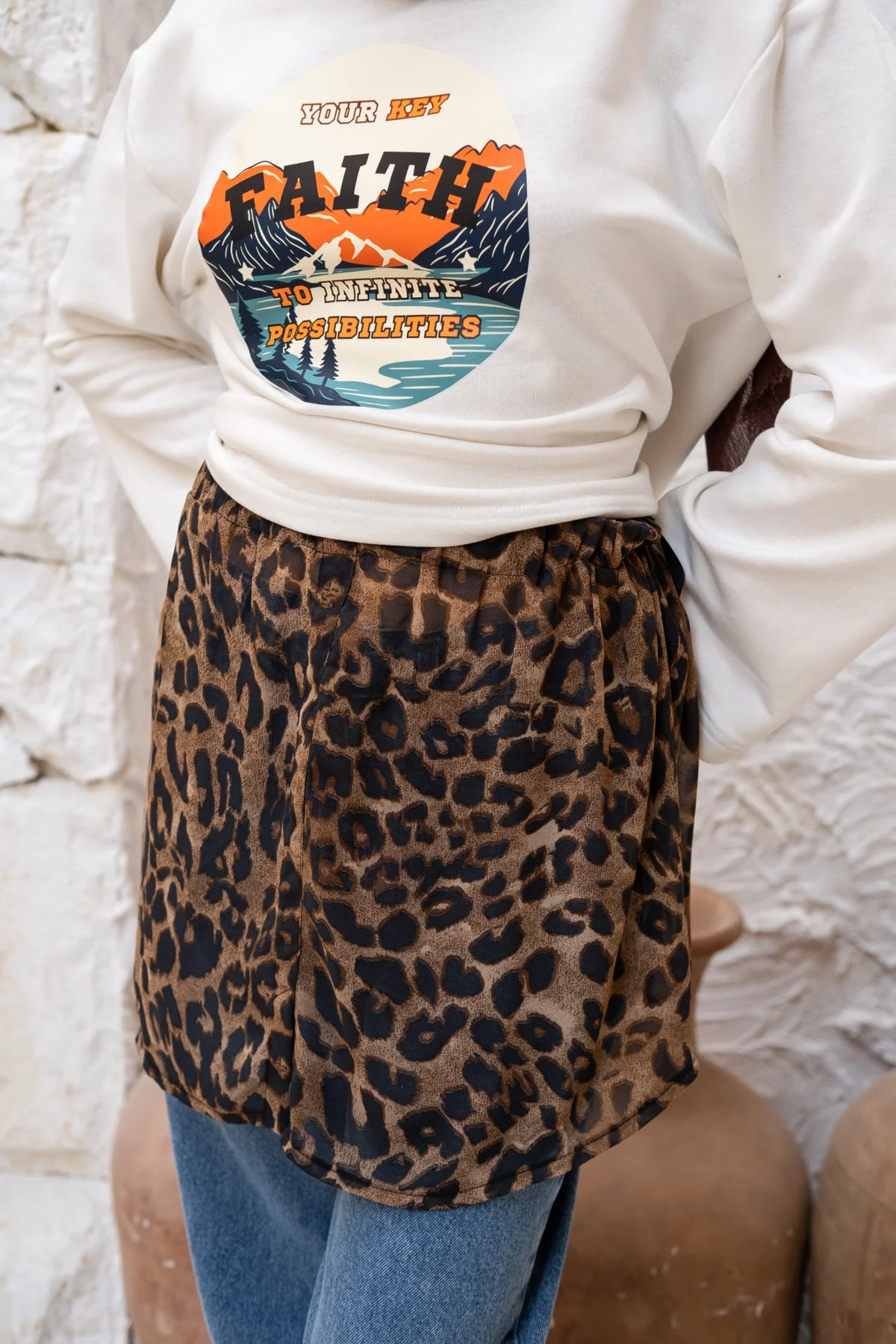 Tiger Print Shirt Extension